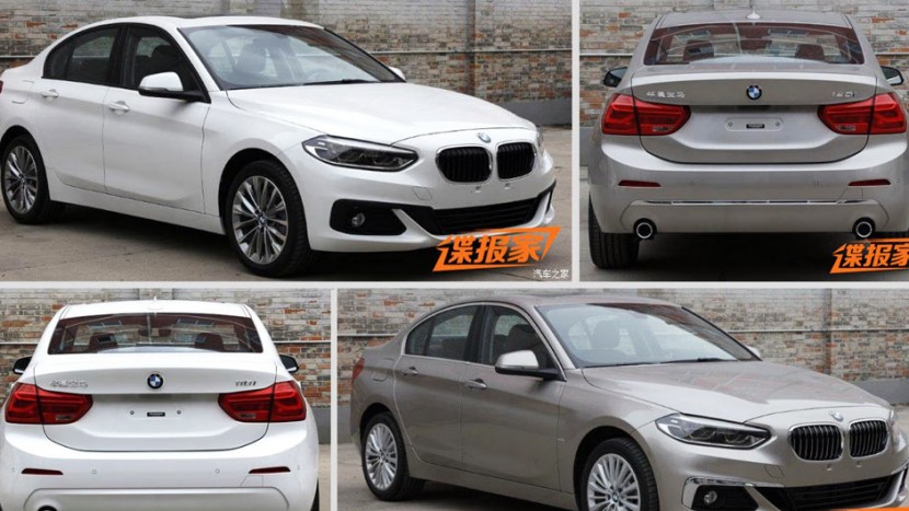 Bmw Seria 1 Sedan Noi Imagini Cu Limuzina Compactă Autoexpert