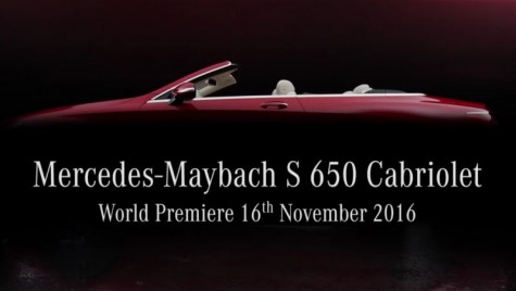 Mercedes-Maybach S 650 Cabriolet: Rival pentru Dawn