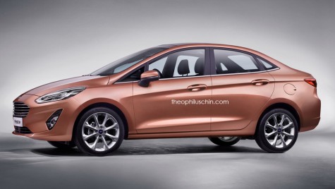 Ford Fiesta Sedan: Cum ar putea arăta noul rival al Daciei Logan