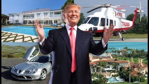 Săracul președinte bogat! Mașinile lui Trump
