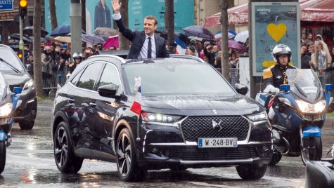 Mașina președintelui – Emmanuel Macron a ales DS7 Crossback