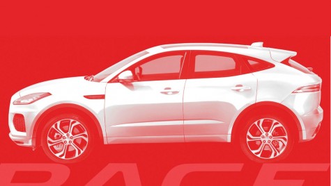 Jaguar E-Pace: Prima imagine cu noul SUV compact