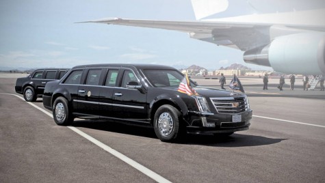 Totul despre limuzina lui Donald Trump, mașina care cântărește 8 tone și are un consum ieșit din comun