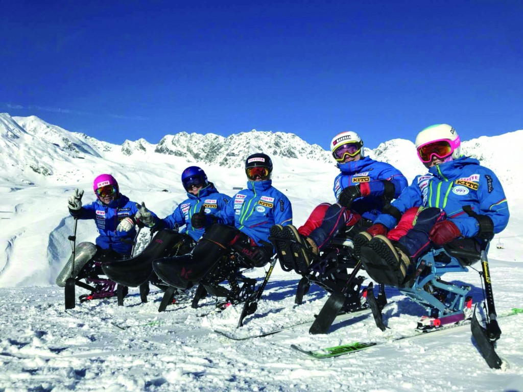 Echipa japoneză de para ski KYB