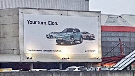 Hyundai îl provoacă pe Elon Musk cu reclama la Kona Electric