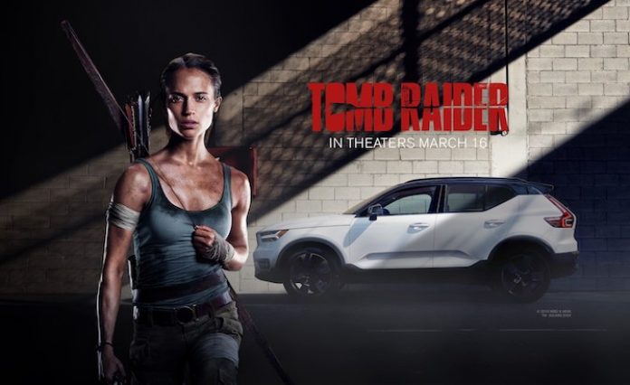 Volvo XC40 Lara Croft Tomb Raider