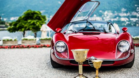 Alfa Romeo Stradale 33/2, favorita publicului la Concursul Eleganței de la Villa d’Este