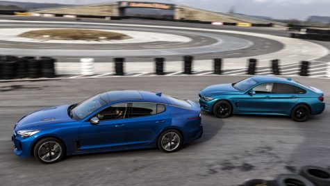 Test auto comparativ BMW 420d Gran Coupé vs Kia Stinger