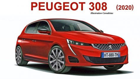 Noua generație Peugeot 308 vine în 2020. Primele informații