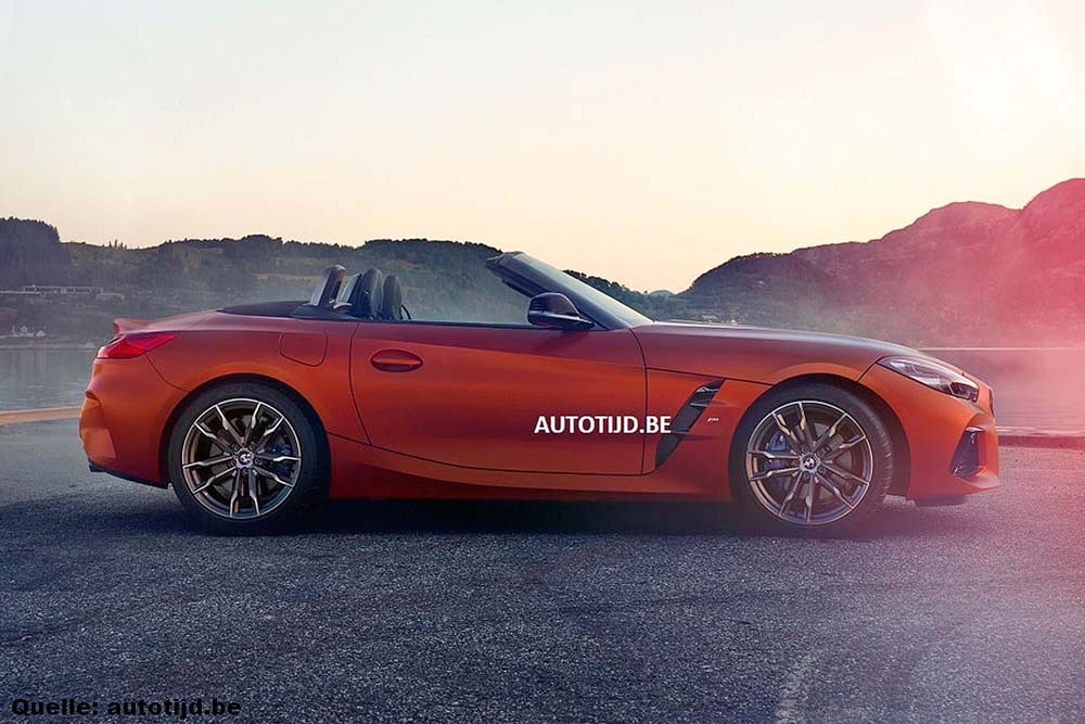 Primele fotografii cu BMW Z4 au apărut pe internet