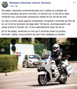 Vești bune: șoferii au mai mult timp să plătească amenzile