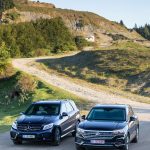Test comparativ - Mercedes GLE 350 d vs VW Touareg V6 TDI