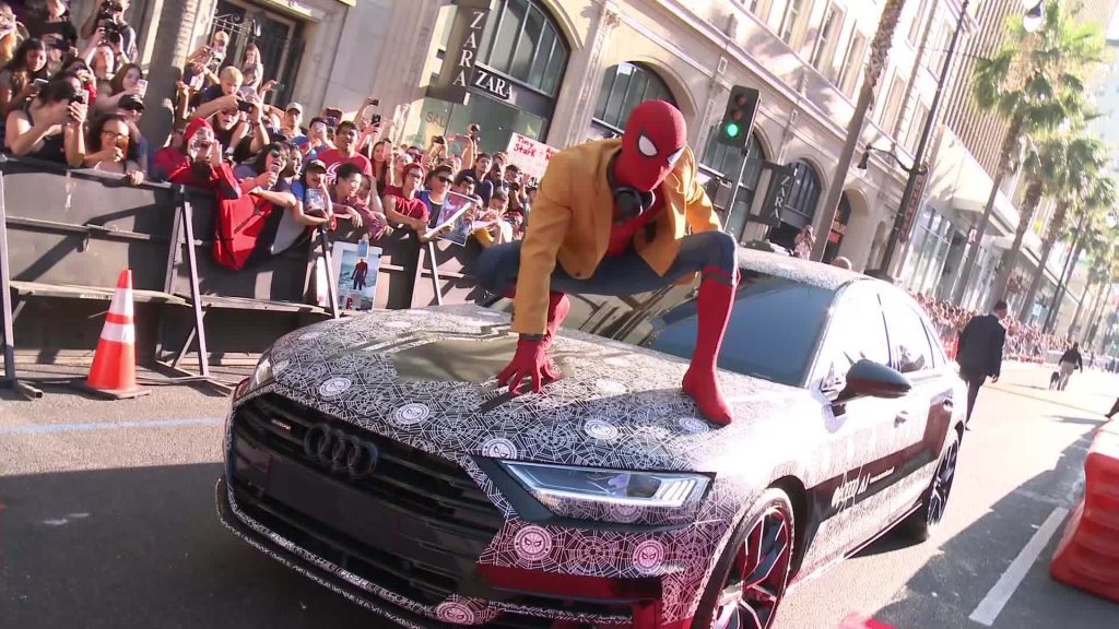 Audi Spiderman Stan lee