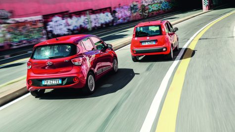Test comparativ: Fiat Panda vs Hyundai i10