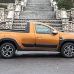 test dacia Duster pick-up pe sosea