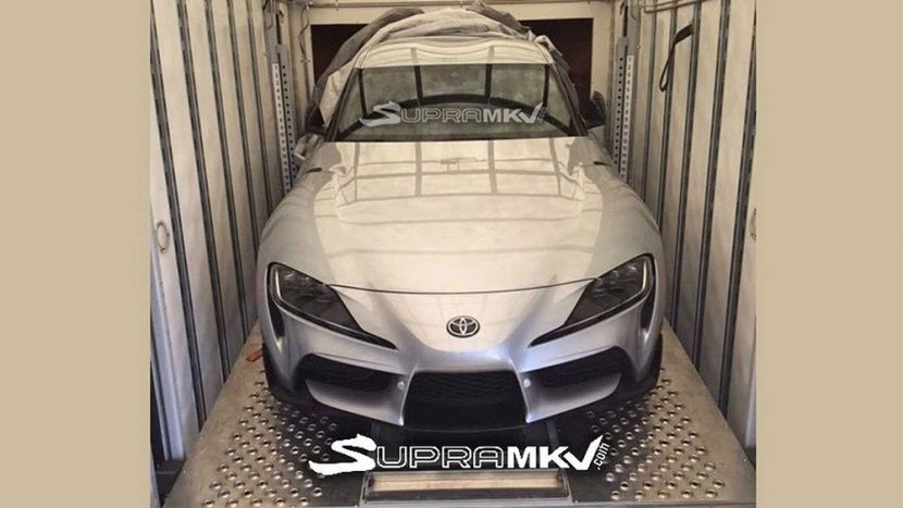 Prima fotografie cu noua Toyota Supra a apărut pe internet