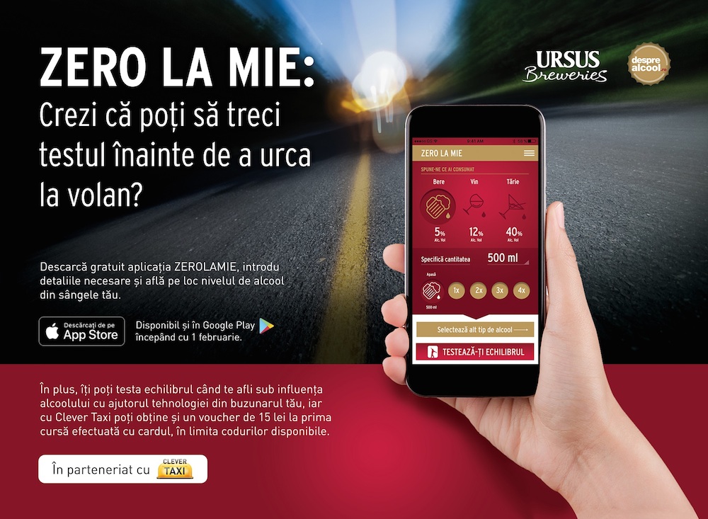Aplicația Zero la Mie - un instrument util pentru șoferii români