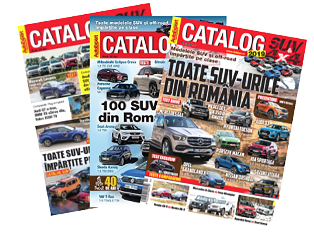Catalogul SUV ediția 2019 este disponibil în rețelele de distribuție