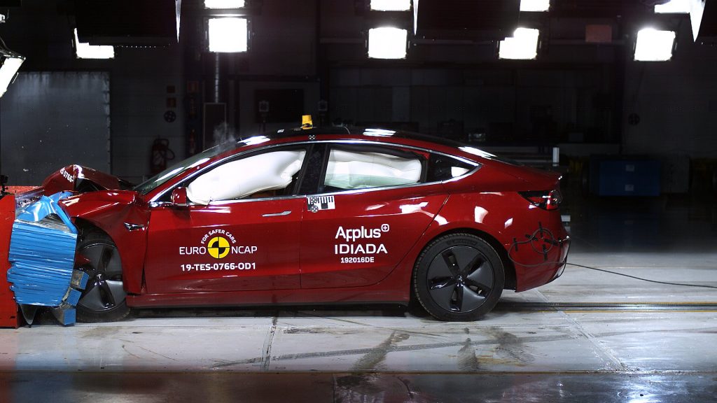 Tesla Model 3 EuroNCAP