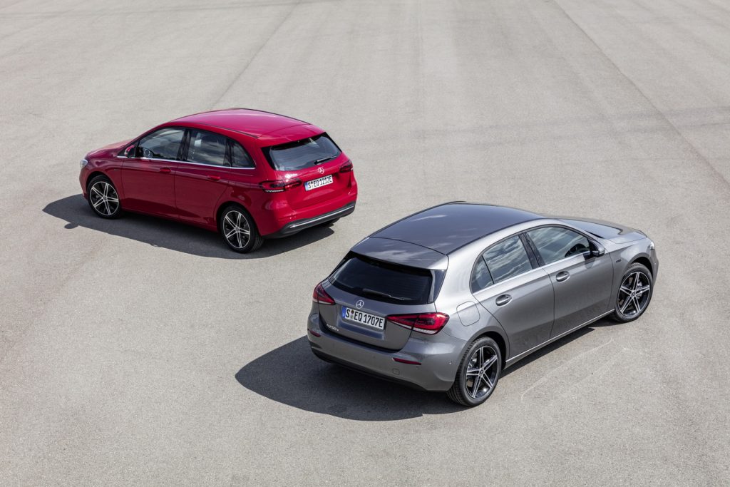 Mercedes-Benz A-Class and B-Class plug-in hybrid (2)