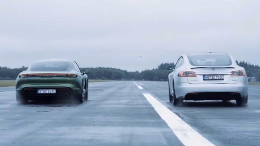 Porsche Taycan vs Tesla Model S