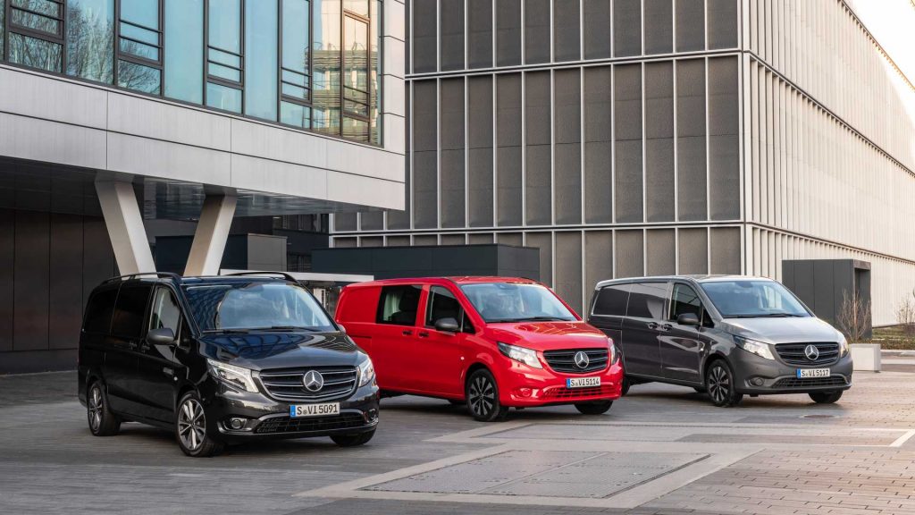 Mercedes-Benz Vito facelift & eVito Tourer: informații oficiale