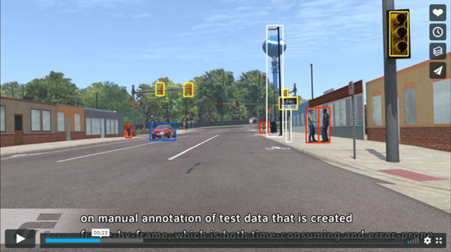 Costuri mai mici pentru simulările autonomous driving