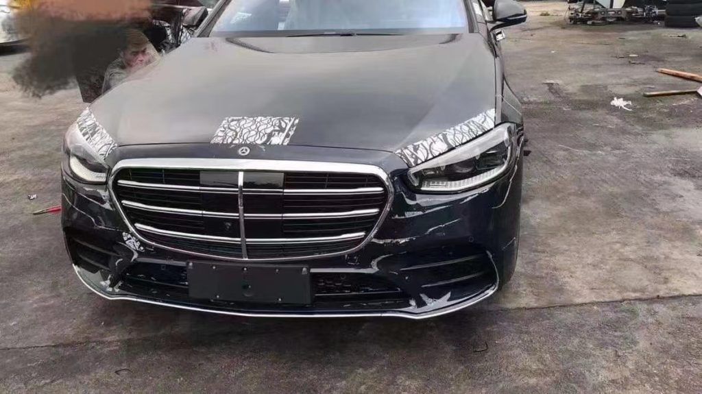 mercedes S-Class 2020 leak