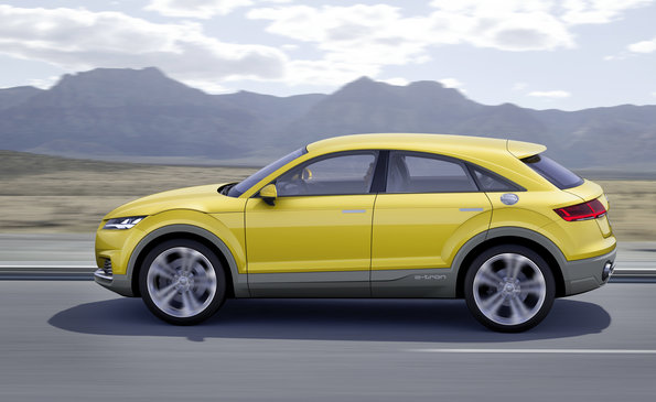Audi TT offroad concept TT E-Tron