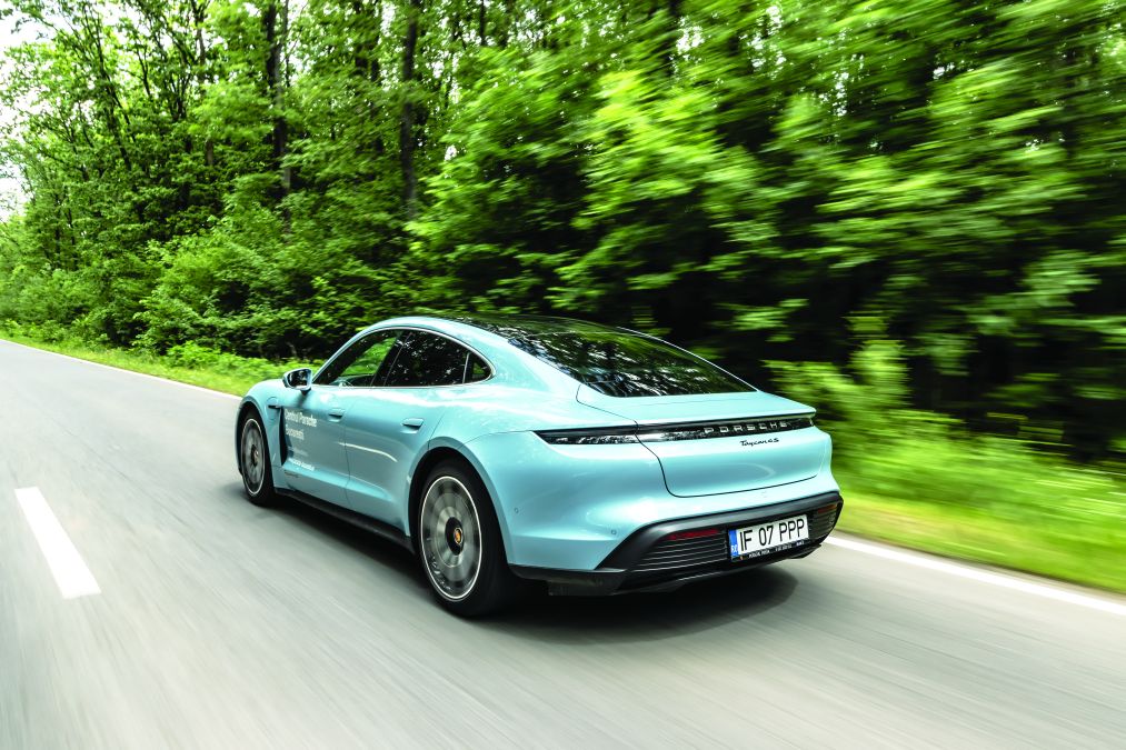 test Porsche taycan 4S 2020 