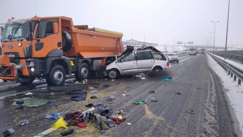 Accident grav de circulație pe autostrada A1 lângă Sibiu