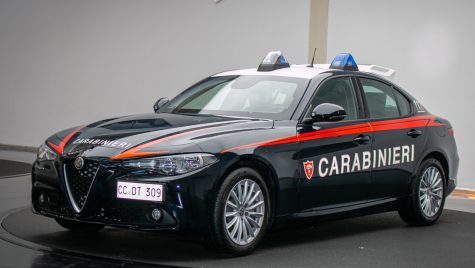 Alfa Romeo livrează 1.770 exemplare Giulia pentru Carabinieri