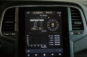 Display Megane R.S. autoexpert.ro