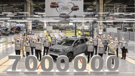 Dacia a produs 7 milioane de automobile la Mioveni