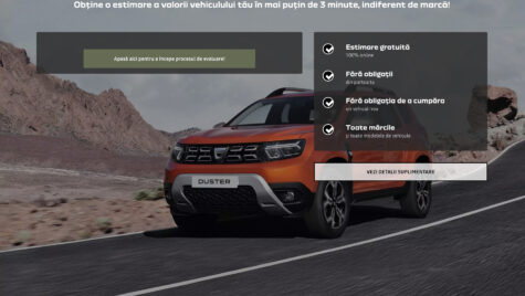 Dacia şi Renault lansează platforme specializate pentru estimarea valorii second hand