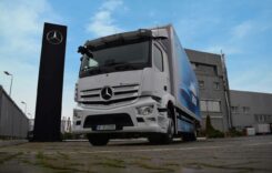 Mercedes-Benz a adus camione electrice eActros pentru a fi testate în România