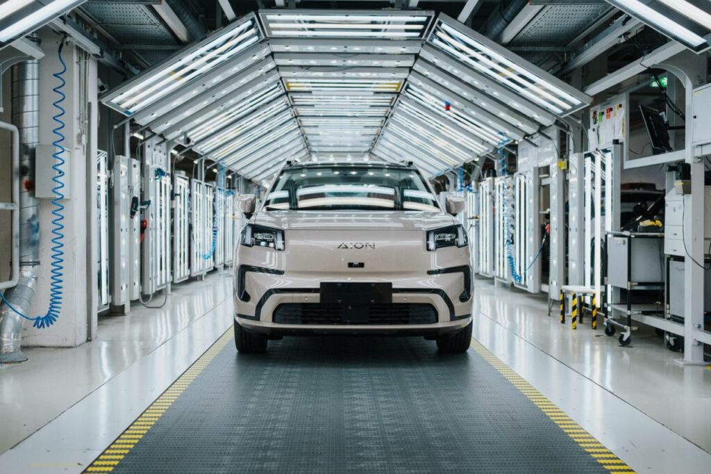 GAC AION V Magna Austria