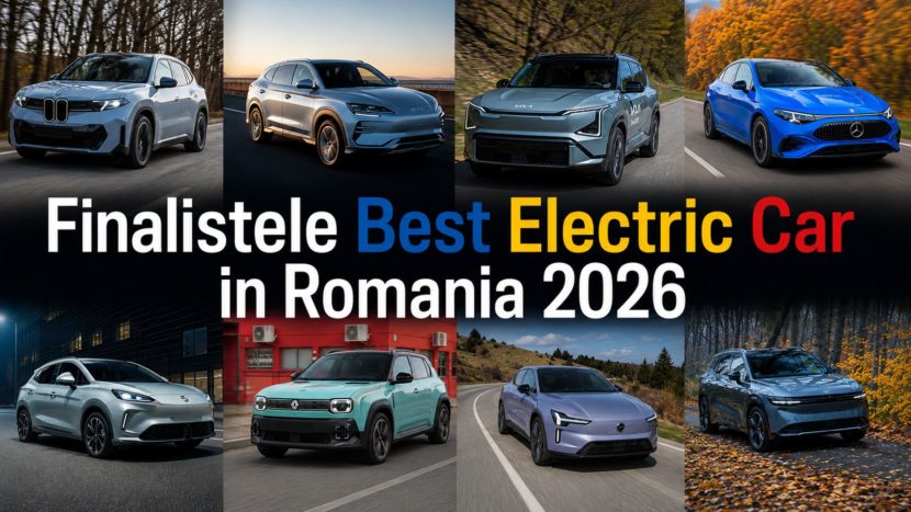 Iată finalistele Best Electric Car in Romania 2026