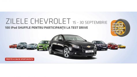 Zilele Chevrolet, 15 – 30 septembrie
