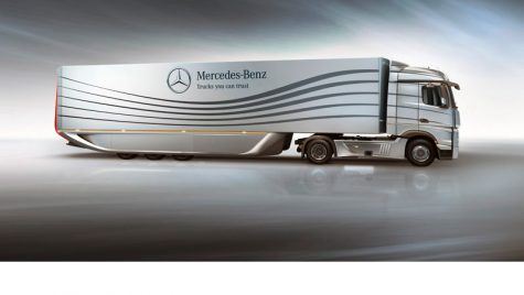 Mercedes-Benz reinventează aerodinamica remorcilor de camion