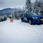 Un BMW în loc de schiuri