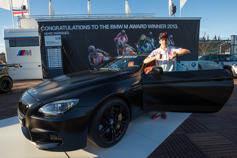 Marc Marquez a câştigat un BMW M6 Coupé